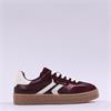 Tamaris Nakja Retro Gumsole Trainer - Bordo Metallic