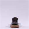 Tamaris Nakja Retro Gumsole Trainer - Dark Brown Patent