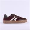 Tamaris Nakja Retro Gumsole Trainer - Merlot