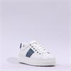 Tamaris Alexia Platform Laced Trainer - White Denim