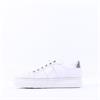 Tamaris Alexia Platform Laced Trainer - White Silver