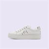 Tamaris Alexia Platform Laced Trainer - White Silver