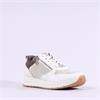 Tamaris Almina Multi Side Zip Trainer - Ivory Combi