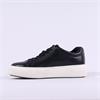 Tamaris Violetta Platform Laced Trainer - Black Leather