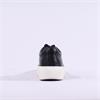 Tamaris Violetta Platform Laced Trainer - Black Leather