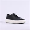Tamaris Violetta Platform Laced Trainer - Black Leather