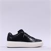 Tamaris Violetta Platform Laced Trainer - Black Leather