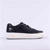 Tamaris Violetta Platform Laced Trainer - Black Leather