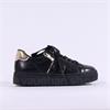 Tamaris Alexia Side Zip Platform Trainer - Black Gold