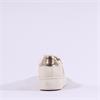 Tamaris Alexia Side Zip Platform Trainer - Ivory Gold Combi