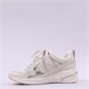 Tamaris Rea Side Zip Wedge Trainer - Ivory