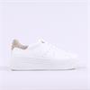 Tamaris Ellidy Platform Laced Trainer - White Gold