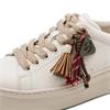 Tamaris Ellidy Platform Light Trainer - Ivory Combi