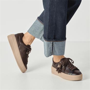 Tamaris Ellidy Platform Light Trainer - Mocca