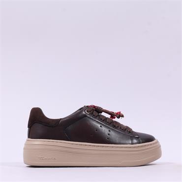 Tamaris Ellidy Platform Light Trainer - Mocca