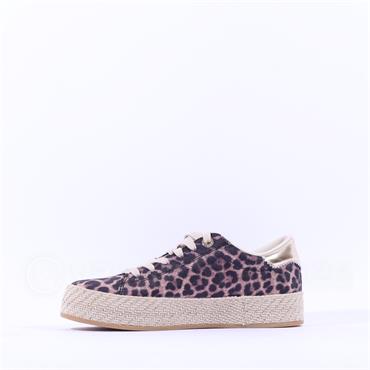 Tamaris Cinda Platform Trim Trainer - Leopard Skin