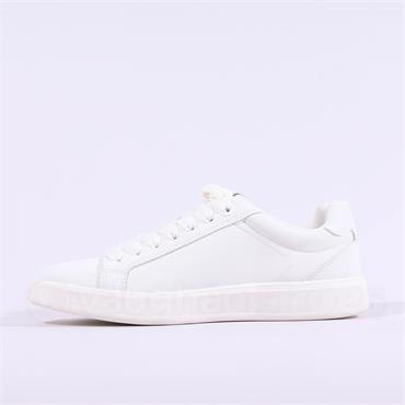 Tamaris Skylar Side Zip Low Trainer - White