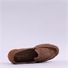 Tamaris Napoli Ruched Suede Penny Loafer - Cognac