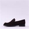 Tamaris Ludmila Classic Moccasin Loafer - Mocha Suede