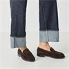 Tamaris Ludmila Classic Moccasin Loafer - Mocha Suede