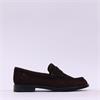 Tamaris Ludmila Classic Moccasin Loafer - Mocha Suede