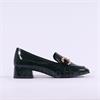 Tamaris Almira Classic Slip On Loafer - Green Patent