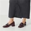 Tamaris Almira Classic Slip On Loafer - Merlot Croc