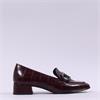 Tamaris Almira Classic Slip On Loafer - Merlot Croc