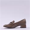 Tamaris Almira Classic Slip On Loafer - Taupe Patent
