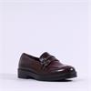 Tamaris Betina Two Strap Classic Loafer - Merlot