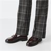 Tamaris Betina Two Strap Classic Loafer - Merlot