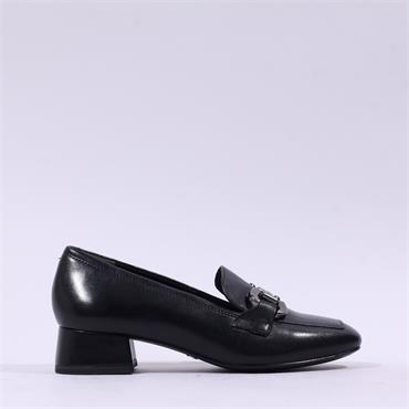 Tamaris Almira Classic Slip On Loafer - Black Leather