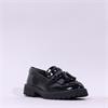 Tamaris Tavendra Chunky Tassle Loafer - Black Shine