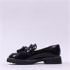 Tamaris Tavendra Chunky Tassle Loafer - Mocca Shine