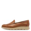 Tamaris Ixia Slip On Wedge - Cognac Leather