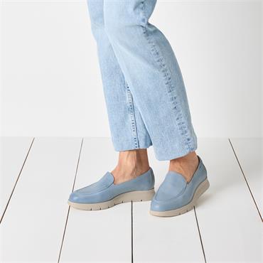 Tamaris Ixia Slip On Wedge - Light Blue