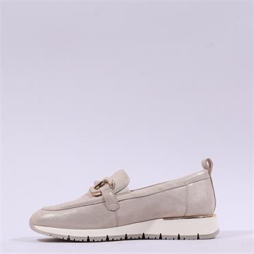Tamaris Diona Slip On Link Loafer - Champagne