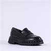 Tamaris Tris Chunky Studded Loafer - Black