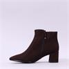 Tamaris Angatha Block Heel Ankle Boot - Mocca