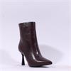 Tamaris Gabbe High Heel Point Ankle Boot - Merlot