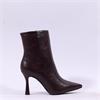 Tamaris Gabbe High Heel Point Ankle Boot - Merlot
