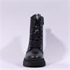 Tamaris Ida Lace Zip Military Boot - Black