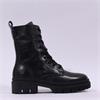 Tamaris Ida Lace Zip Military Boot - Black