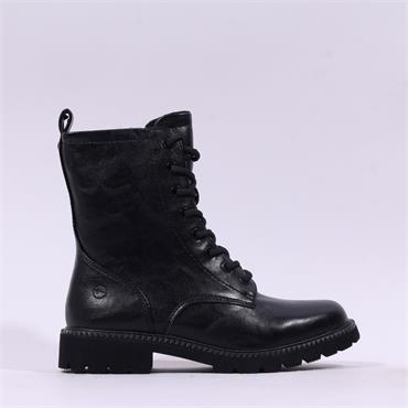 Tamaris Tulsa Classic Laced Ankle Boot - Black