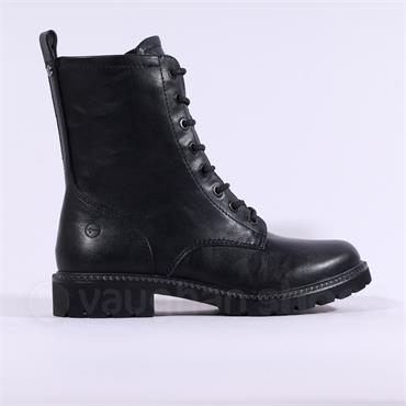 Tamaris Tulsa Classic Laced Ankle Boot - Black