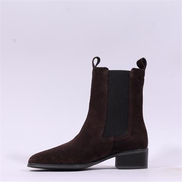 Tamaris Watson Pull On Chelsea Boot - Mocha Suede