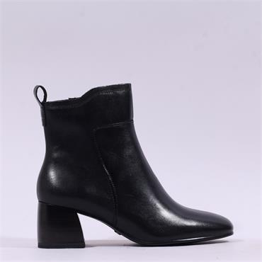 Tamaris Lotta Block Heel Ankle Boot - Black