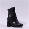 Tamaris Leni High Block Heel Ankle Boot - Black