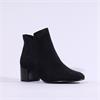 Tamaris Cika V Cut Cuff Ankle Boot - Black Combi