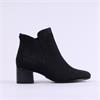 Tamaris Cika V Cut Cuff Ankle Boot - Black Combi